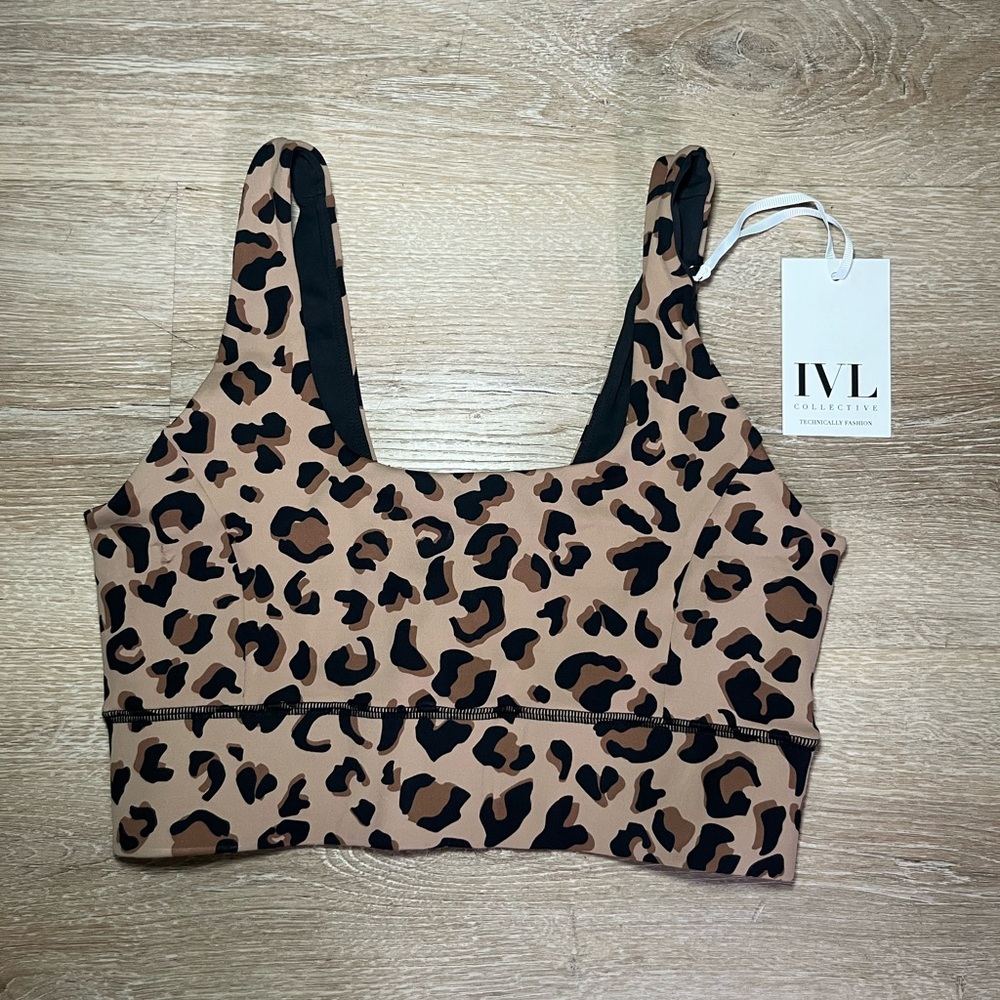 IVL Collective Leopard Print Sports Bra